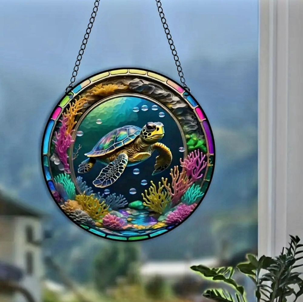 Sea Turtle Suncatcher
